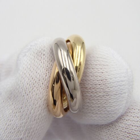 カルティエ Cartier トリニティ イヤリング フープ  ※片方のみ