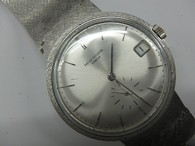 PATEK PHILIPPE カラトラバ オートマ K18WG ボーイズ腕時計