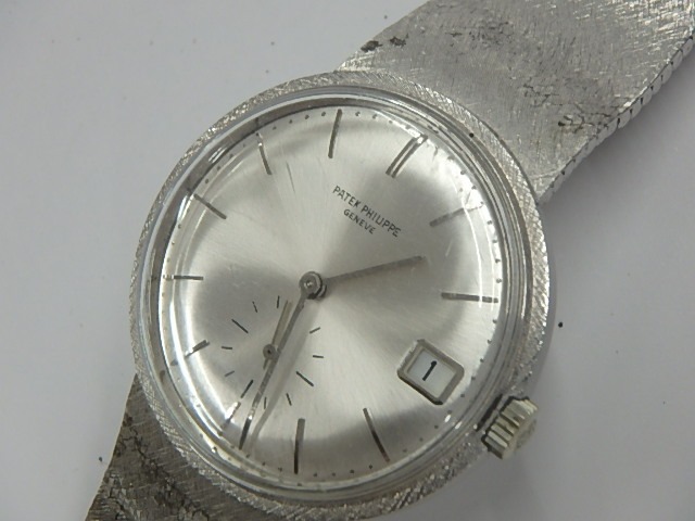 PATEK PHILIPPE カラトラバ オートマ K18WG ボーイズ腕時計