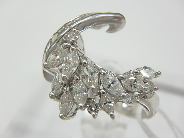 pt900 ダイヤ 6.6g 1.12ct 