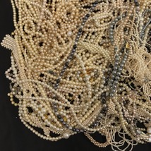 留具 SILVER パール 真珠 ネックレス 他 フェイクパール ルース ブレスレット 等 イミテーション 総重量約3.8kg　
