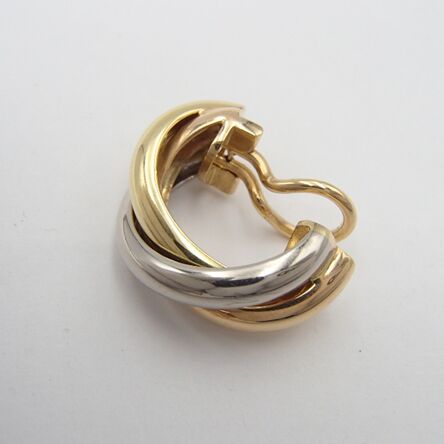 カルティエ Cartier トリニティ イヤリング フープ  ※片方のみ