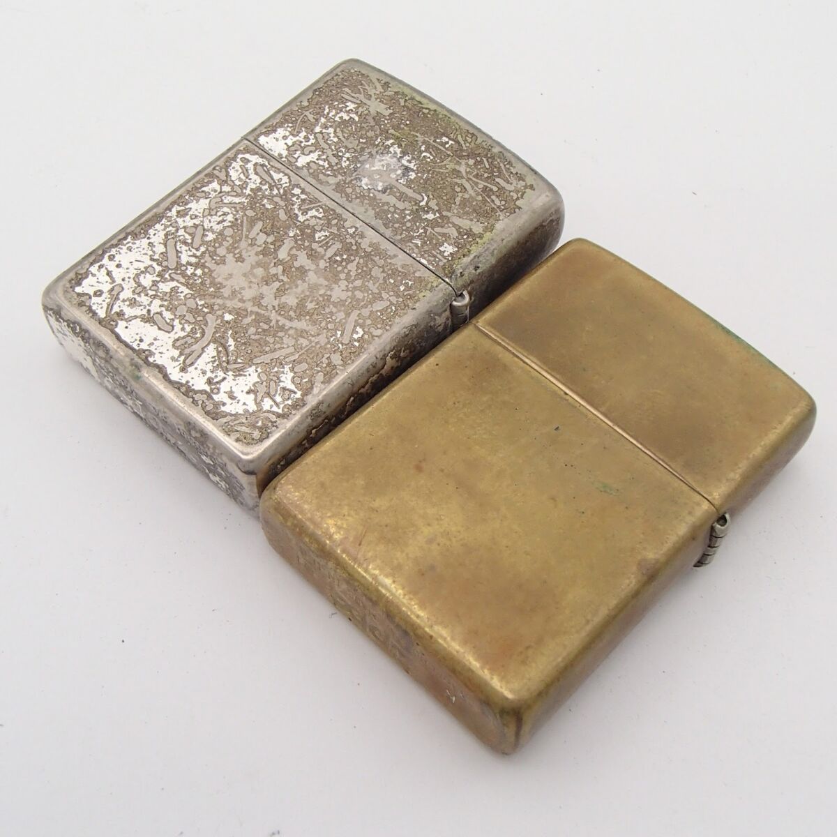 ZIPPO ジッポ まとめ 2点 ライター 喫煙グッズ 喫煙具 着火未確認