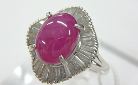 スターサファイア リング