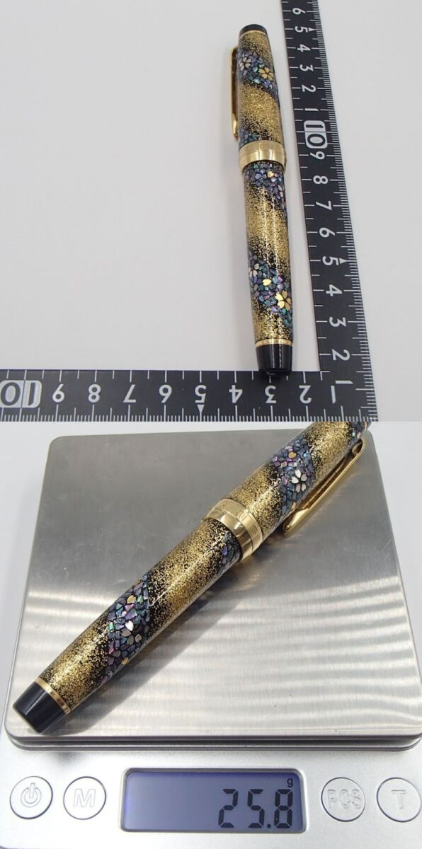 SAILOR セーラー 高級万年筆 内閣総理大臣 特別慰労品 金蒔絵 螺鈿 21K 箱付 美品 希少品　筆記未確認