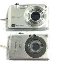 Canon IXY DIGITAL 55 CASIO EXILIM EX-Z1200 含む コンパクトデジタルカメラ アダプター まとめ セット 現状品