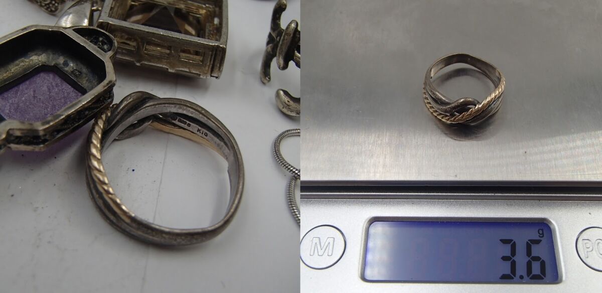 シルバーアクセサリーまとめ　SV925/K10　約1688g/約3.6g　色石ターコイズなど