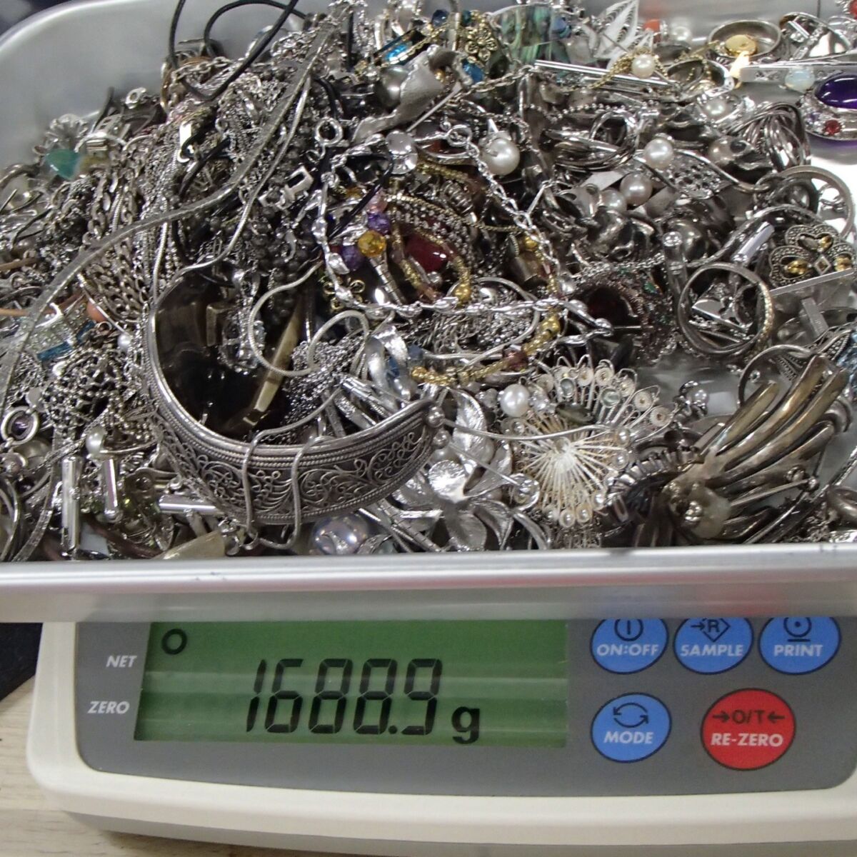 シルバーアクセサリーまとめ　SV925/K10　約1688g/約3.6g　色石ターコイズなど