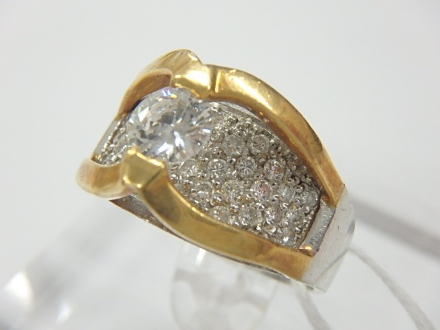 K18 ダイヤモンドリング 9.6g 0.50ct/0.50ct　