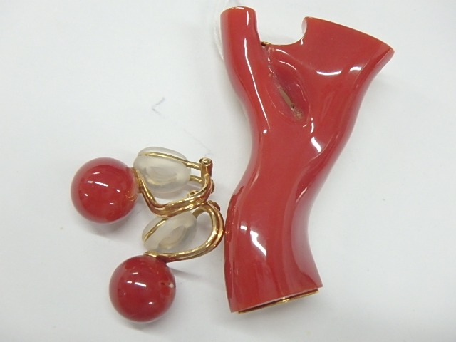 K18　サンゴアクセサリー