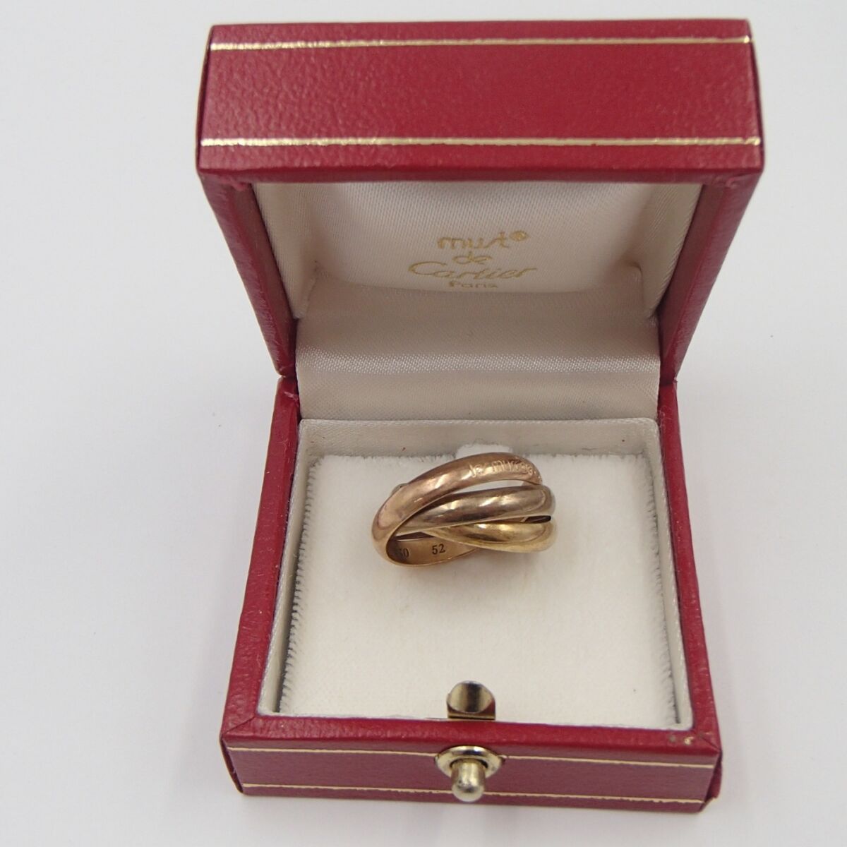 Cartier カルティエ トリニティ 3連 リング  K18 750 約8.5g  指輪 アクセサリー 