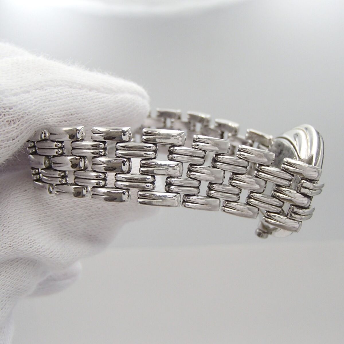 Christian Dior クリスチャンディオール D44-120 不動 トロッター柄ダイアル