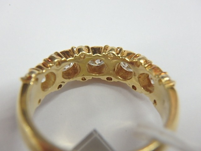 k18 ダイヤ 5.3g 1.00ct 