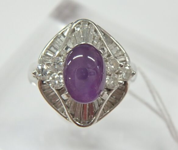 pt900 ﾊﾞｲｵﾚｯﾄｽﾀｻﾌｧ 8.5g 3.36ct 0.847ct 