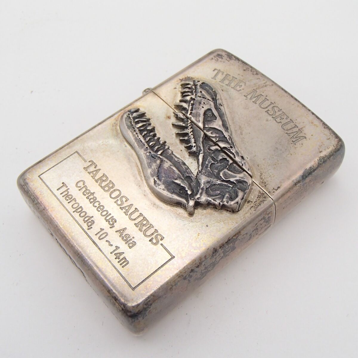 ZIPPO ジッポ STERLING スターリング ダルボサウルス 恐竜 化石 ライター 着火未確認 喫煙グッズ 箱