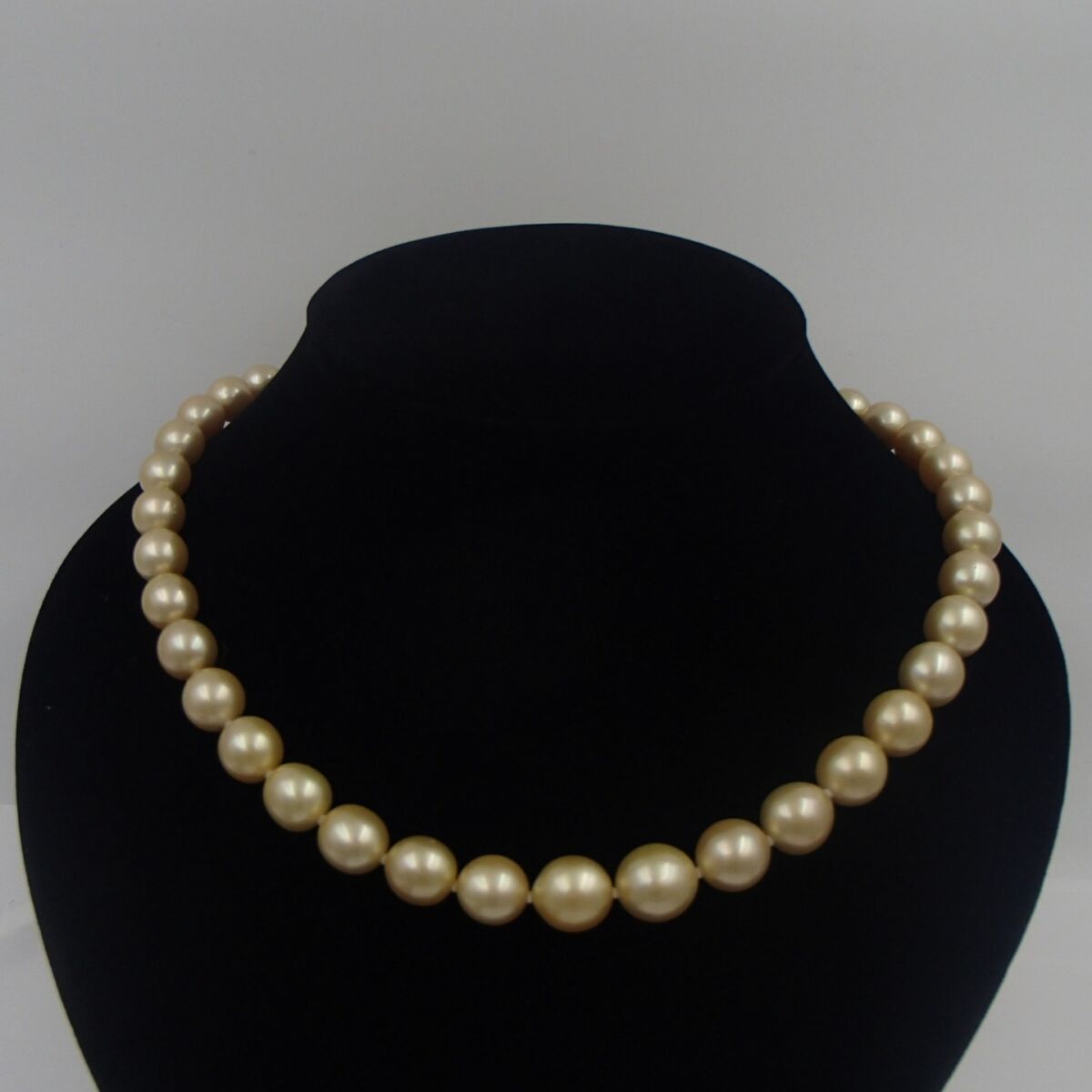 パール ネックレス silver 約65.7g  丸玉11.6㎜ 真珠 アクセサリー