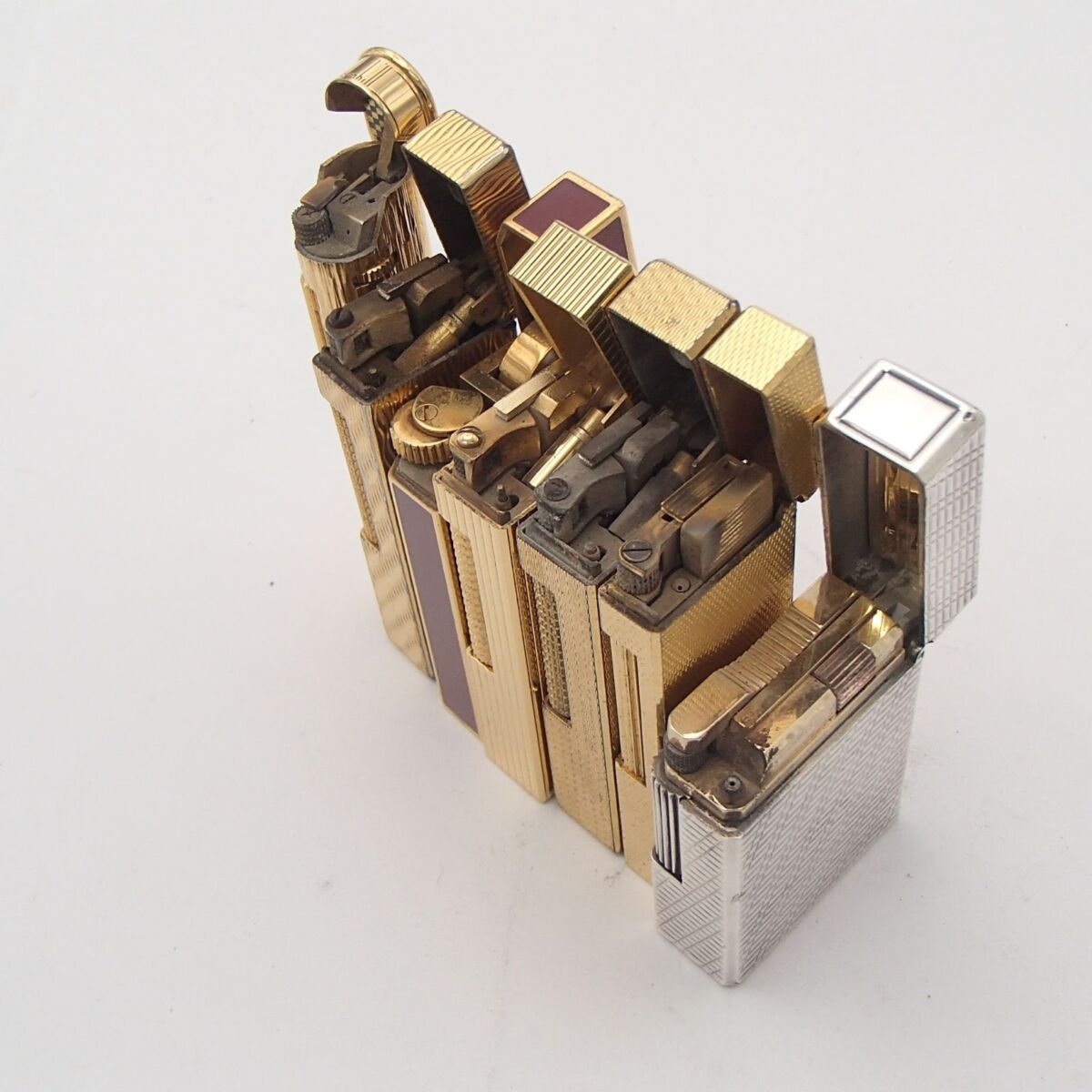 S.T.DUPONT デュポン Dunhill Dunhill ダンヒル Cartie カルティエ　ガスライター 喫煙具 着火未確認 まとめ7点