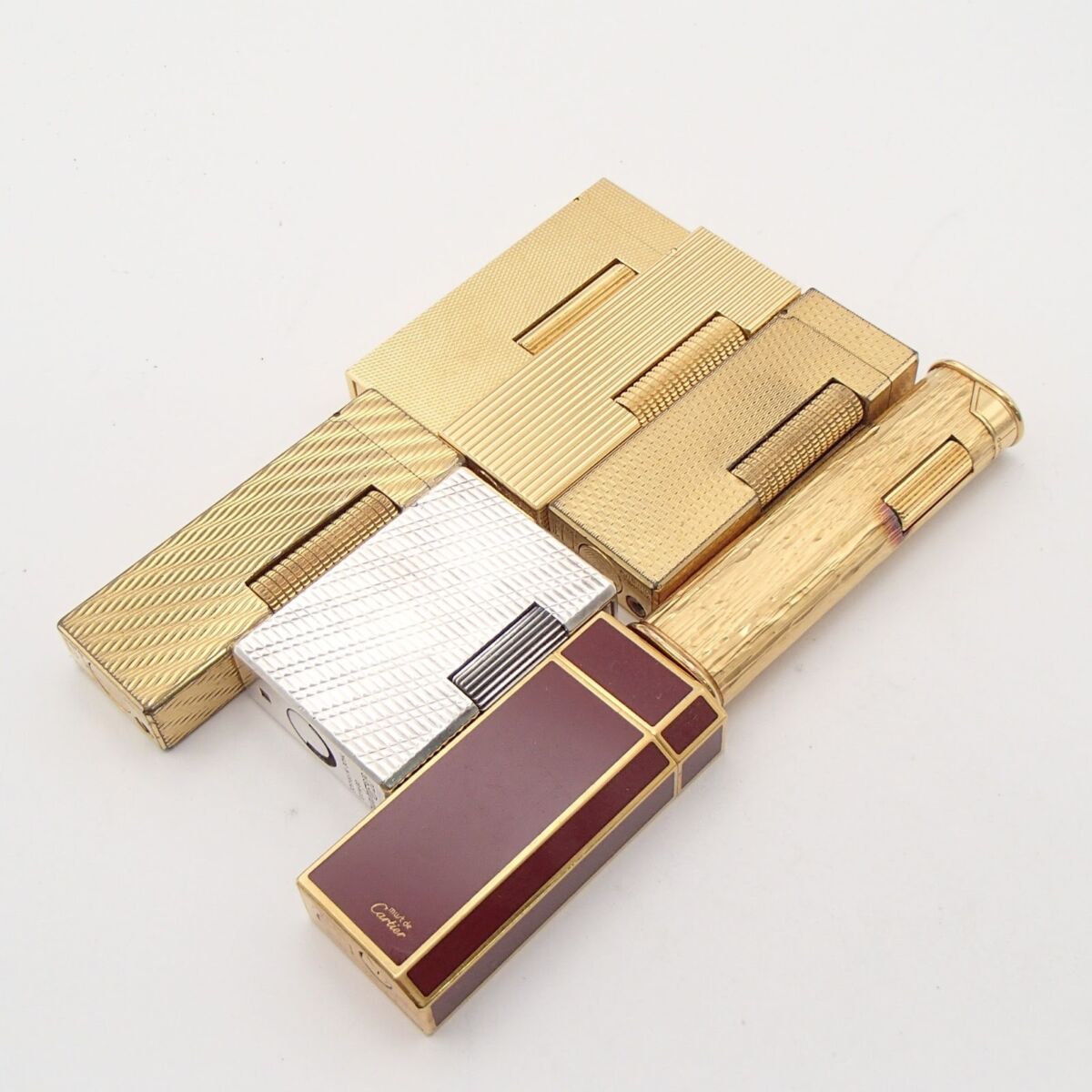 S.T.DUPONT デュポン Dunhill Dunhill ダンヒル Cartie カルティエ　ガスライター 喫煙具 着火未確認 まとめ7点