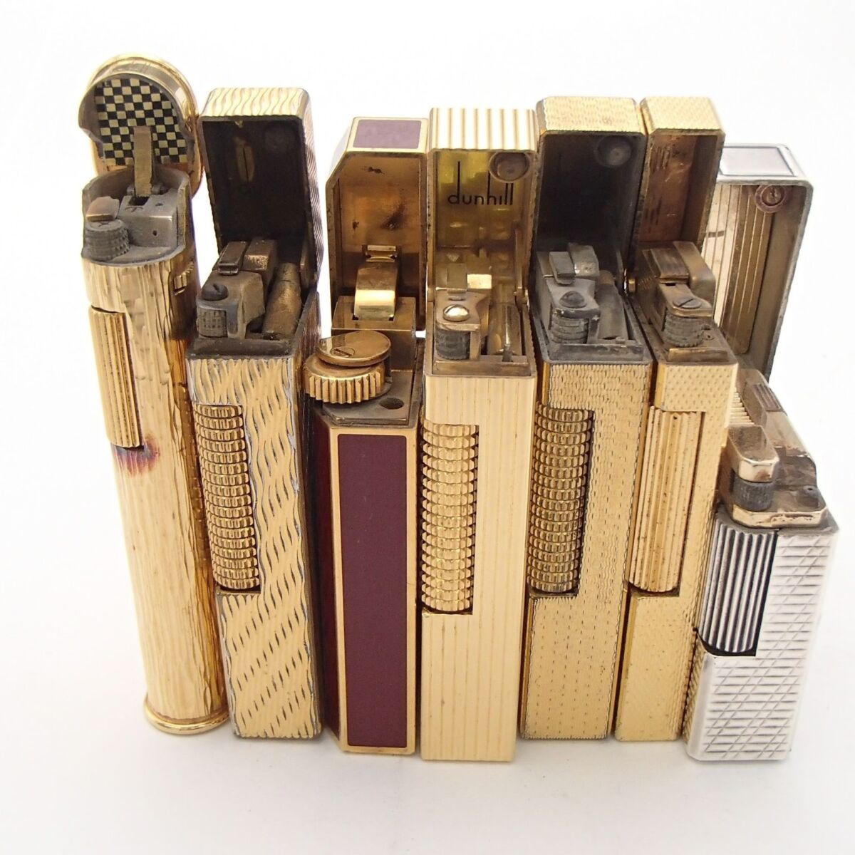 S.T.DUPONT デュポン Dunhill Dunhill ダンヒル Cartie カルティエ　ガスライター 喫煙具 着火未確認 まとめ7点