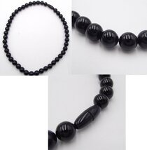 黒珊瑚 念珠・ネックレス・イヤリングまとめ