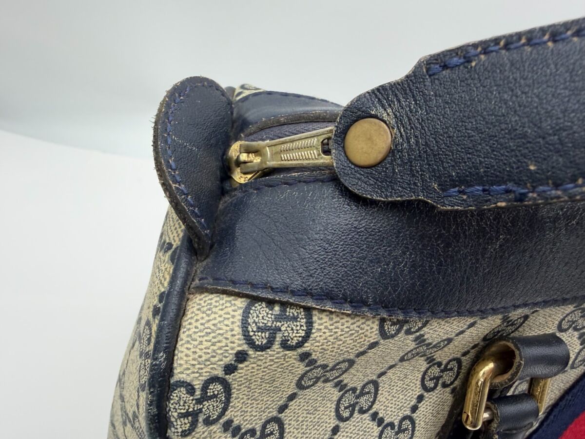 グッチ　ミニ　シェリーライン ボストンバッグ　