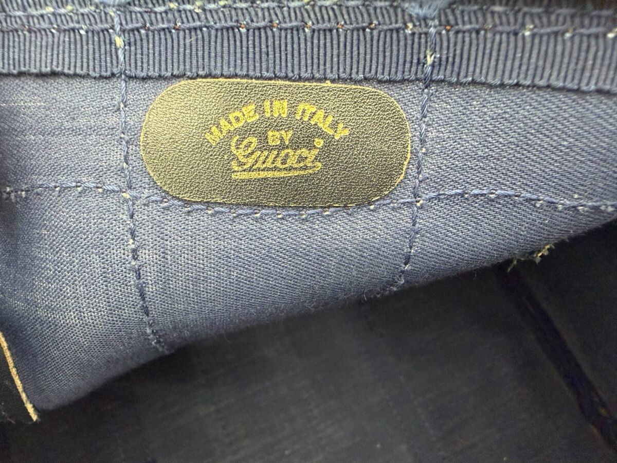 グッチ　ミニ　シェリーライン ボストンバッグ　