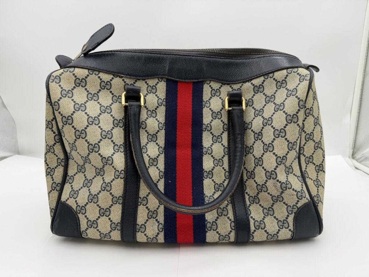 グッチ　ミニ　シェリーライン ボストンバッグ　