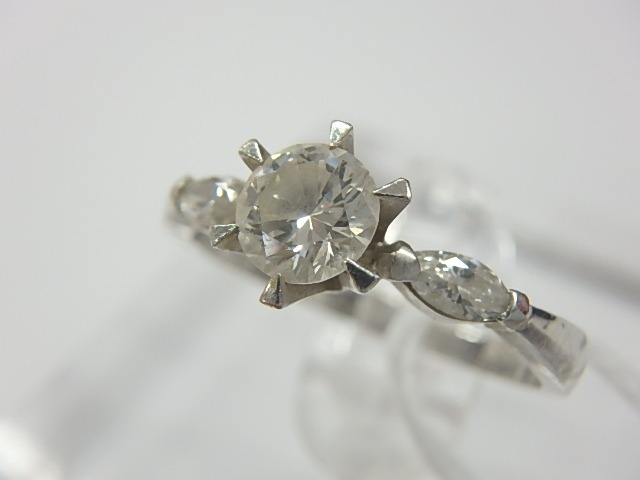 PT900　ダイヤモンドリング　0.463ct