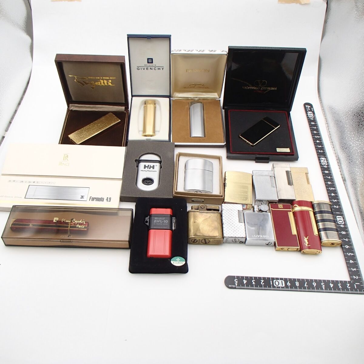 ライターまとめ ダンヒル YSL ジバンシー RONSON等 他ガスライター 喫煙具 着火未確認