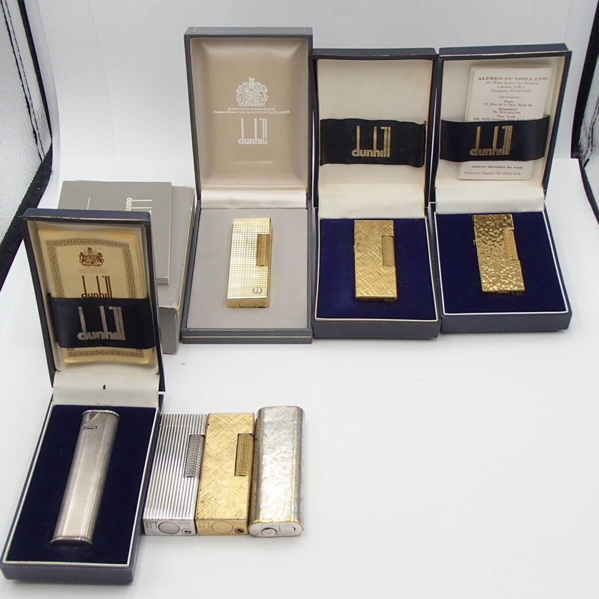 Dunhill ダンヒル Cartier カルティエ まとめ  タバコ 喫煙 喫煙具 着火未確認 