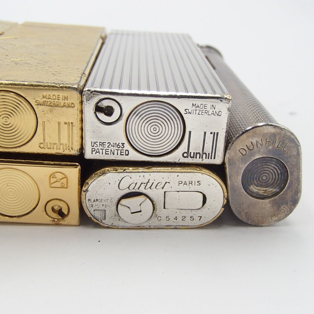 Dunhill ダンヒル Cartier カルティエ まとめ  タバコ 喫煙 喫煙具 着火未確認 