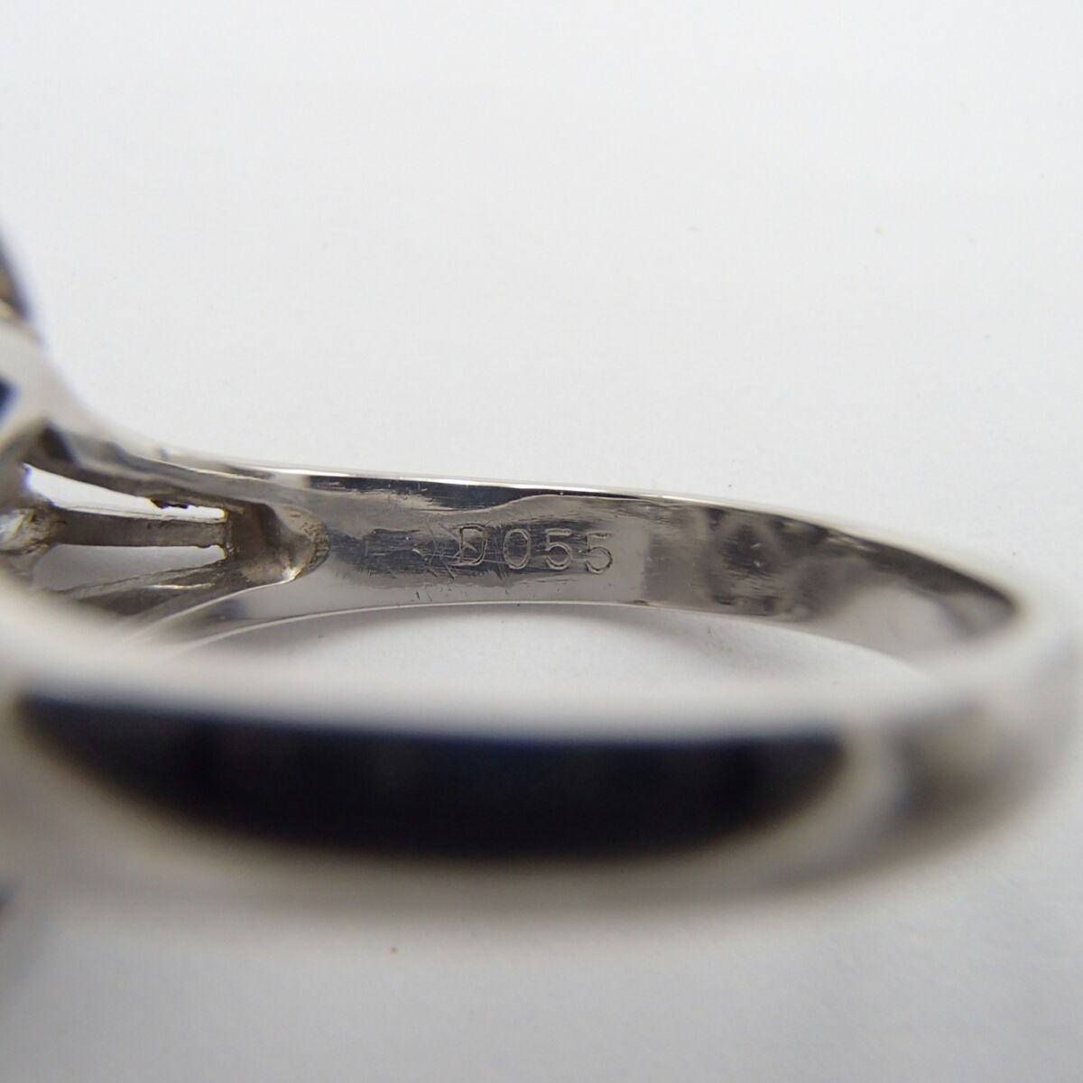 パール　ダイヤモンド　リング　指輪　品質保証書付　約10.2g  0.55ct  pt850      真珠