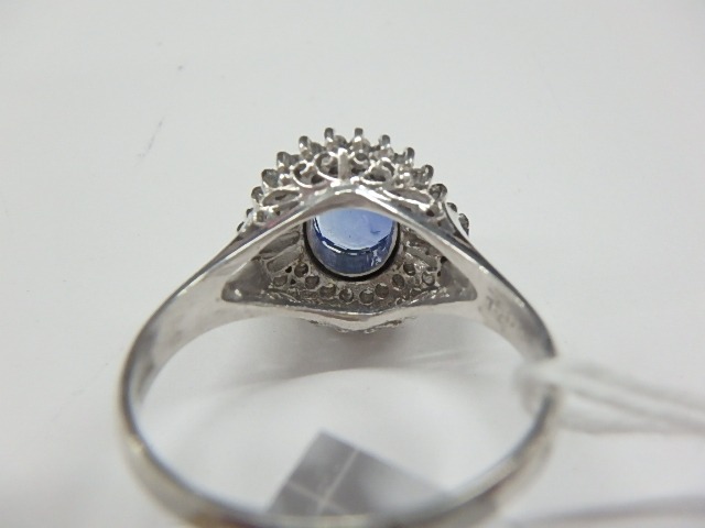 pt900 サファ 6.0g 1.50ct 0.41ct