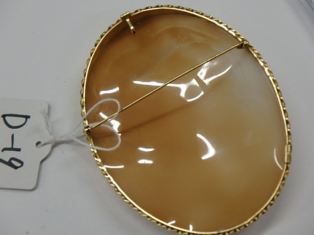 k18 カメオ 23g 75×58mm