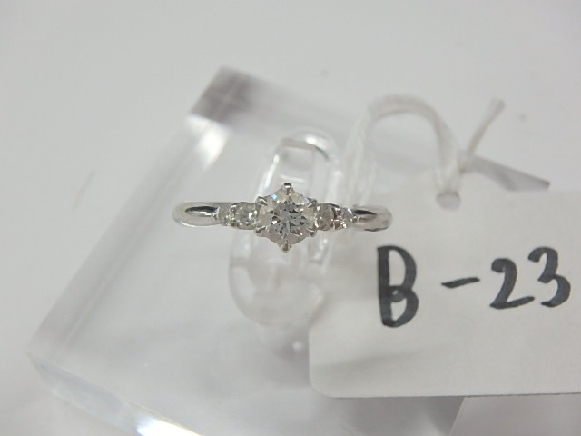 pt900 ダイヤ 3.3g 0.269ct 0.1ct 