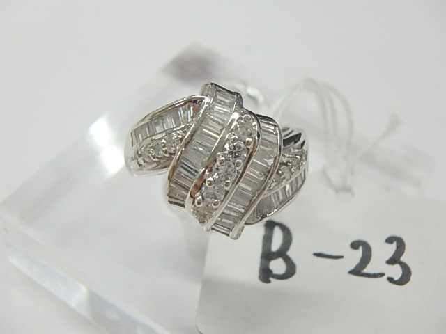 pt900 ダイヤ 6.3g 1.00ct