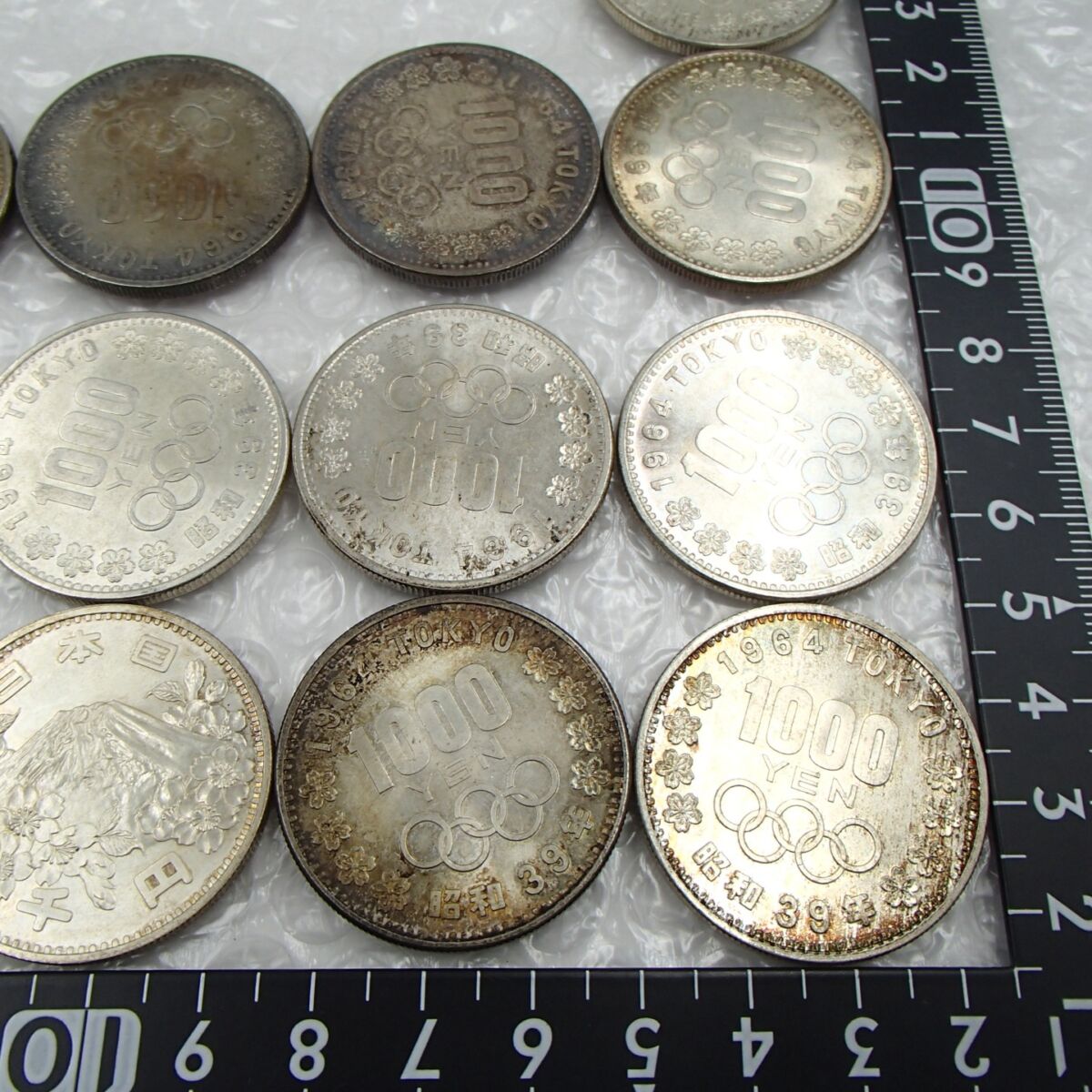 古銭 1000円銀貨 1964年オリンピック 13枚 約260g 昭和39年 昭和 銀貨