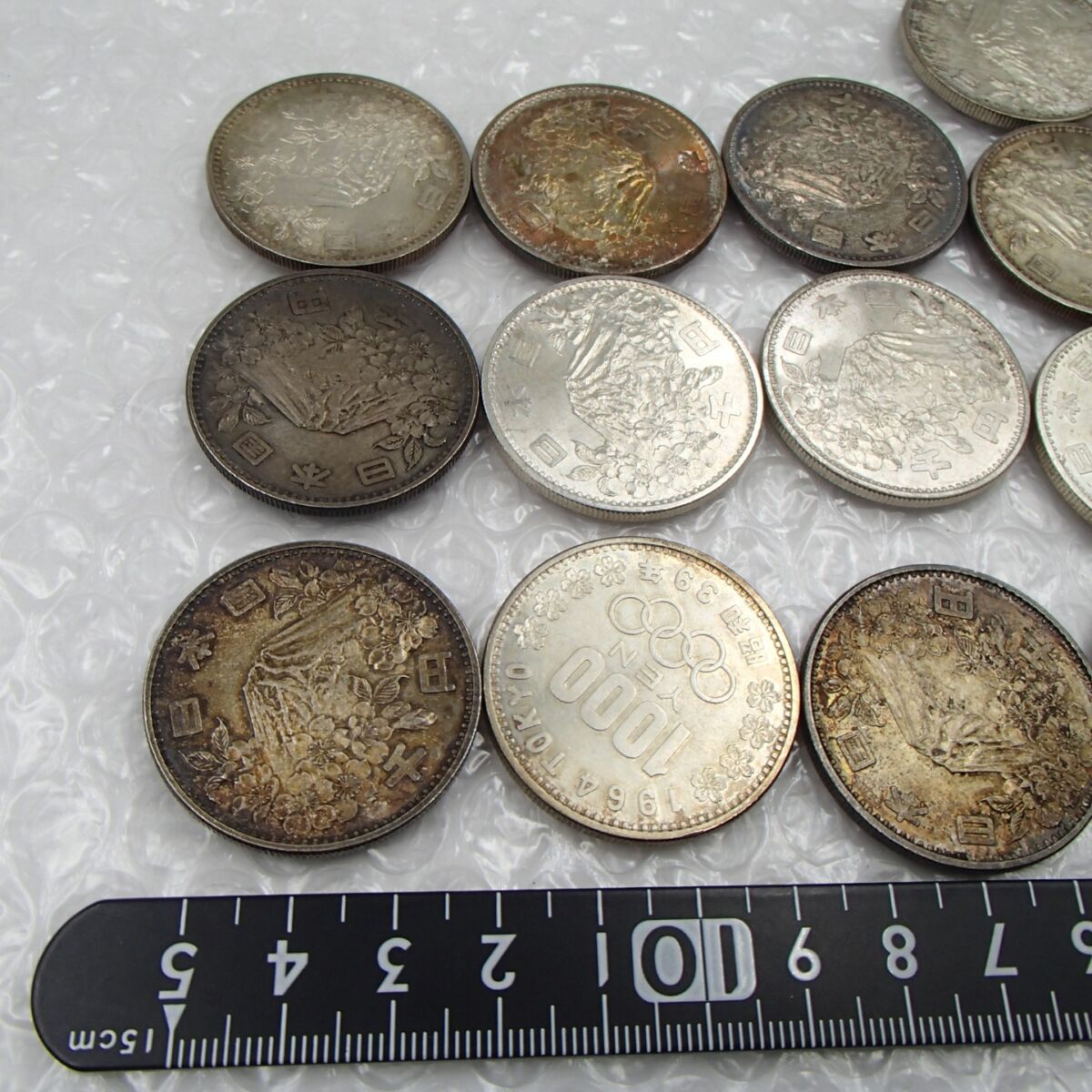 古銭 1000円銀貨 1964年オリンピック 13枚 約260g 昭和39年 昭和 銀貨