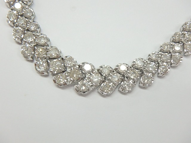 pt850 ダイヤネックレス 41g 10.24ct