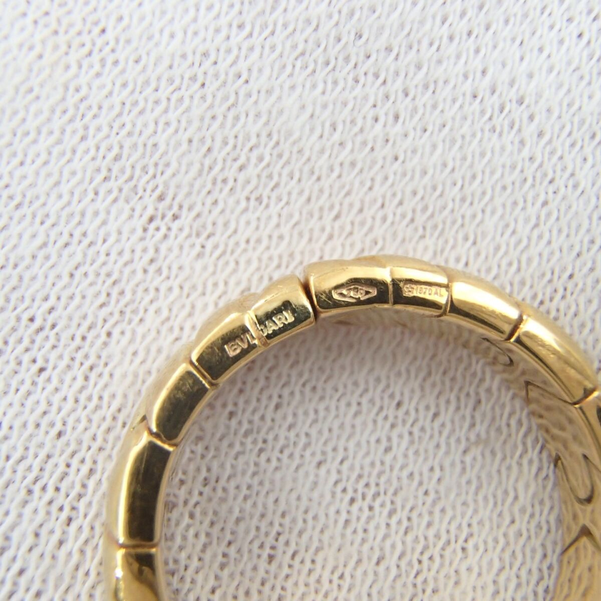 BVLGARI ブルガリ リング 指輪  750  ブランド アクセサリー 金 ゴールド