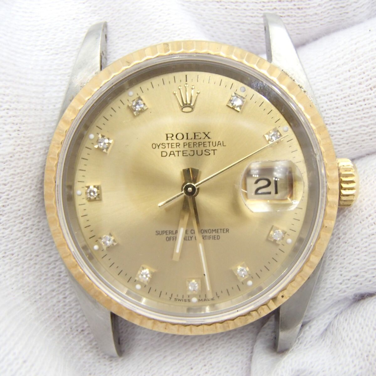 ROLEX デイト 16233 10pダイヤ