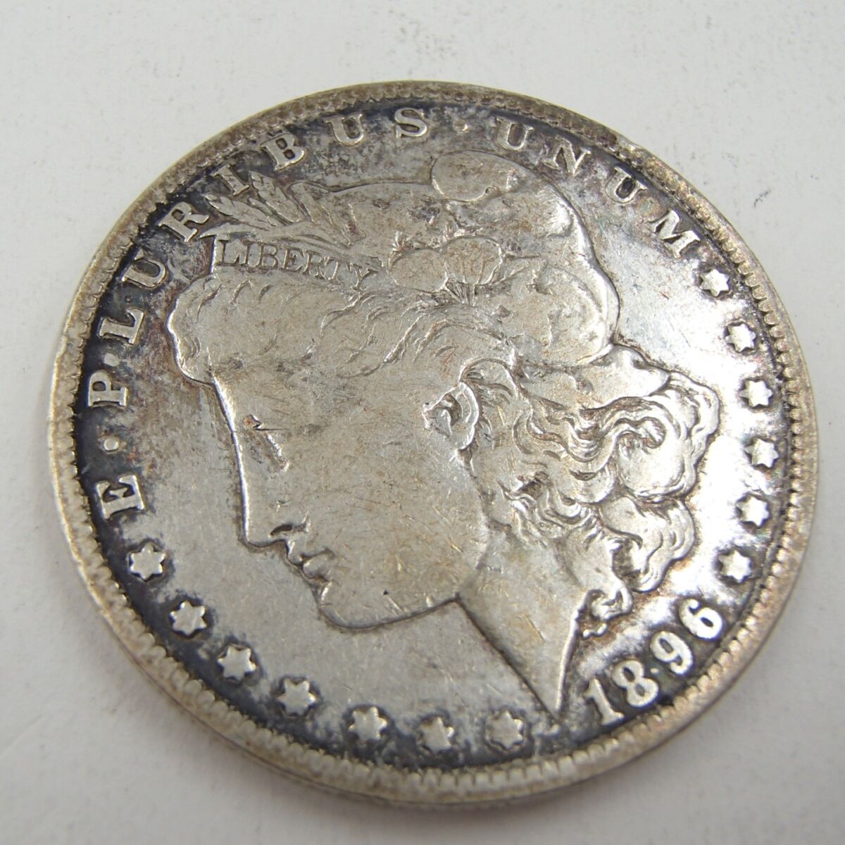 アメリカ モルガンダラー ONE DOLLAR 1ドル 銀貨 1896年 外貨 硬貨 貨幣 古銭 現状品