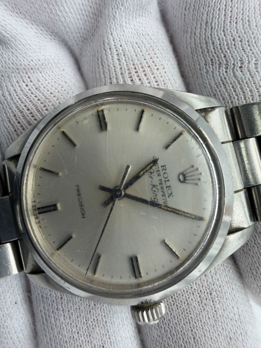 ROLEX 5500 5675797 オイスターブレス メンズ腕時計