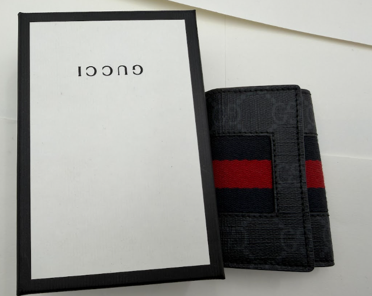 グッチ GUCCI GGスプリーム キャンバス ニューウェブ 6連 キーケース