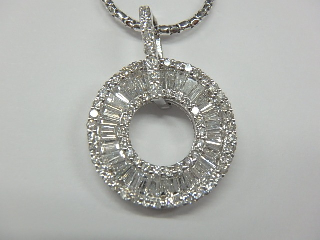 k18wg ダイヤモンド 6.5g 1.0ct