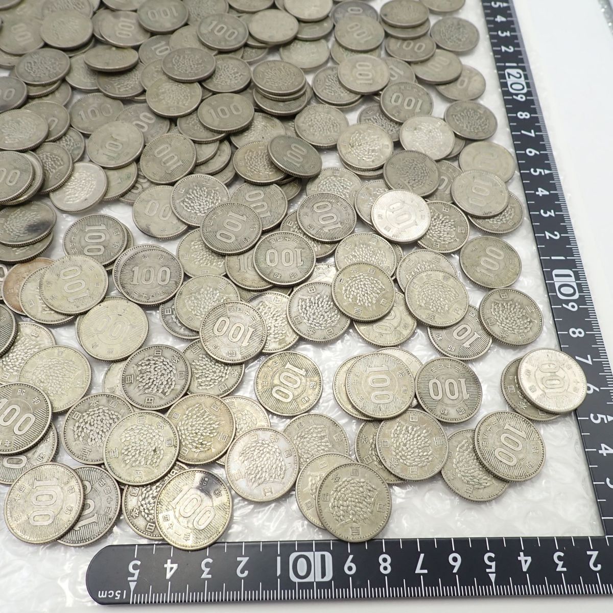 古銭 100円銀貨 まとめ 稲穂 約1910g 400枚 まとめ 昭和 銀貨