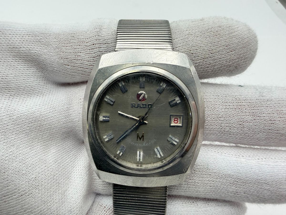 ラドー RADO マンハイム 自動巻き メンズ 腕時計 デイト