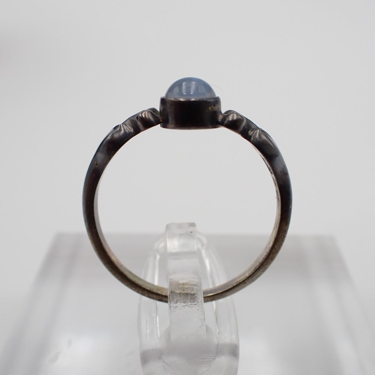 GEORG JENSEN ジョージジェンセン ムーンストーン SVリング 指輪  重量 約1.9g  925 S  ブランド シルバー 銀 アクセサリー