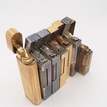 Dunhill ダンヒル Cartie カルティエ S.T.Dupont デュポン ライター 7点 まとめ 喫煙具 着火未確認